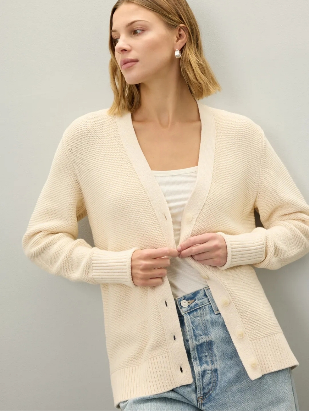 Toccin Long Line Beach Cardigan Size Xs Msrp $325